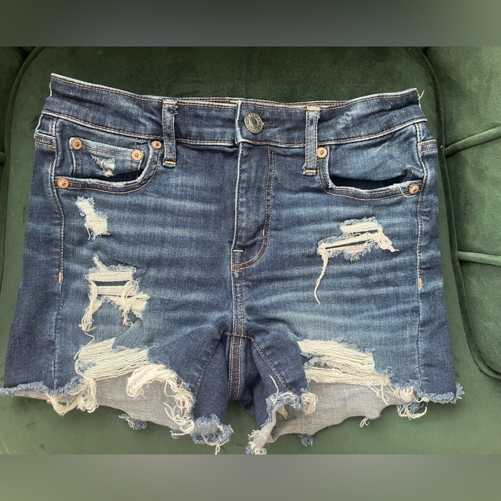 American Eagle Distressed Denim Women Shorts